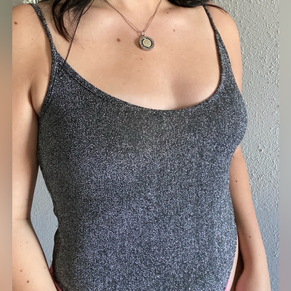 🐈‍⬛Forever 21 Sparkly Black Bodysuit🐈‍⬛